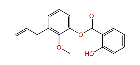 3-Allyl-2-methoxyphenyl 2-hydroxybenzoate